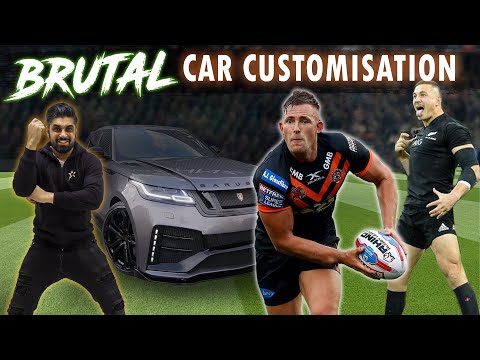 BRUTAL CAR CUSTOMISATION FOR A RUGBY PLAYER !!!