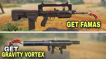 how to get FAMAS Gun cod mobile - How to get Gravity Vortex Skill In Cod mobile