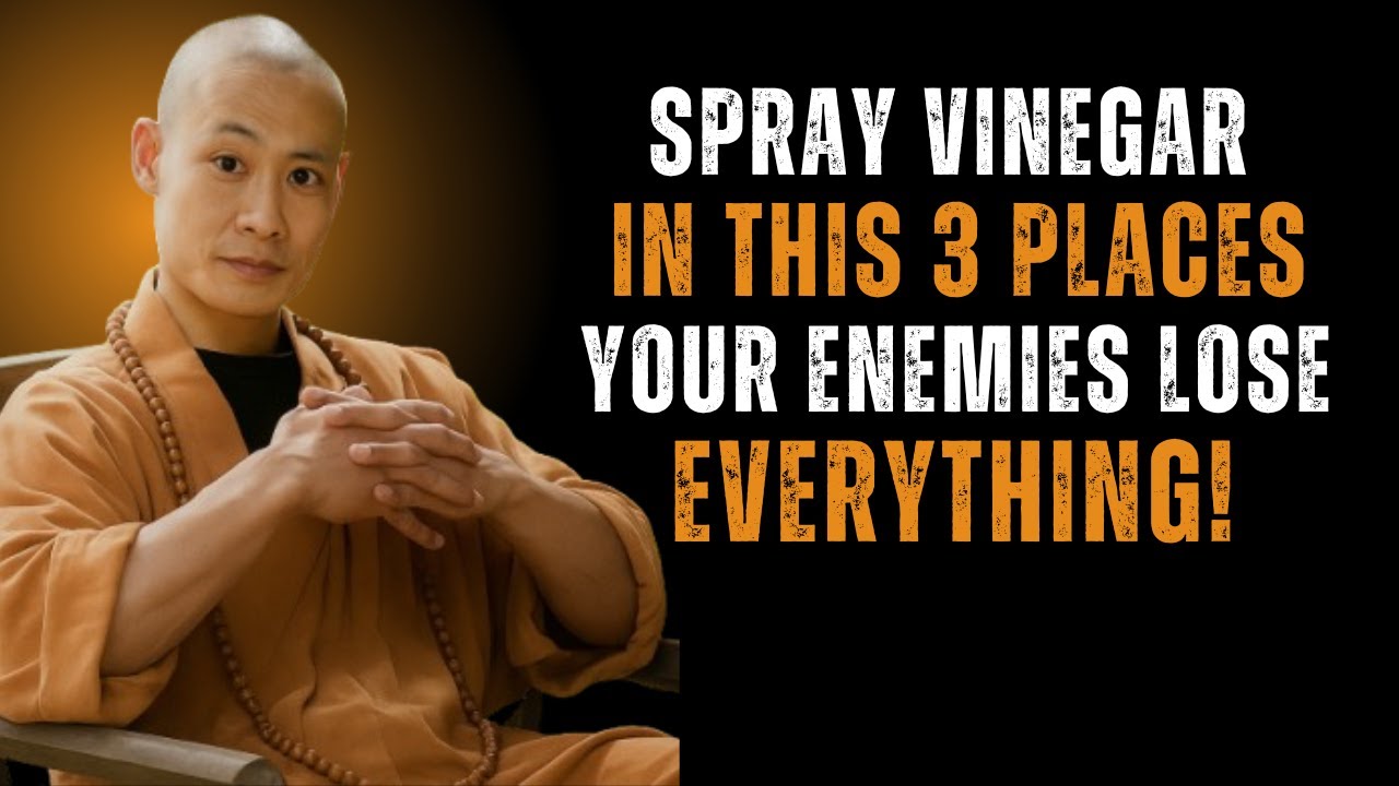 3 Secret Places to Put Vinegar for Money, Luck & Prosperity Fengshui || Shi Heng Yi 