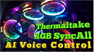 Thermaltake SyncAll AI Voice Control - Control your build using your voice!