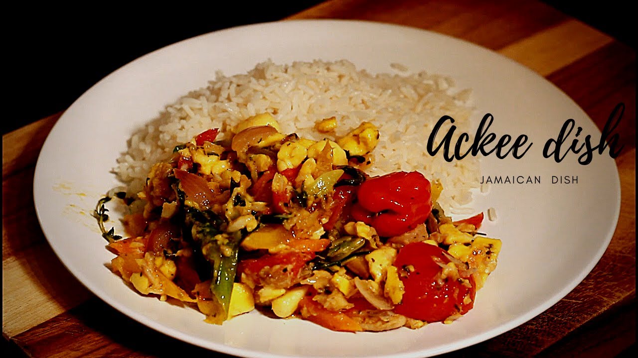 Ackee and Saltfish Recipe With Coconut Rice How To Cook Ackee