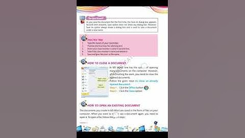 Class-3rd | Computer | Chapter-4 (Word processor-an introduction) (Remaining...)