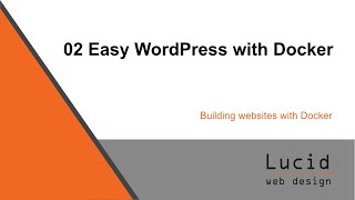 Easy WordPress with Docker