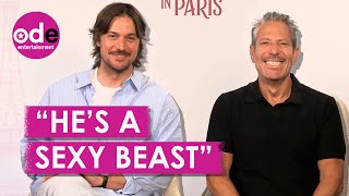 Famous Lucas Bravo & Darren Star Talk Love Triangle in ‘Emily in Paris’ Wealth