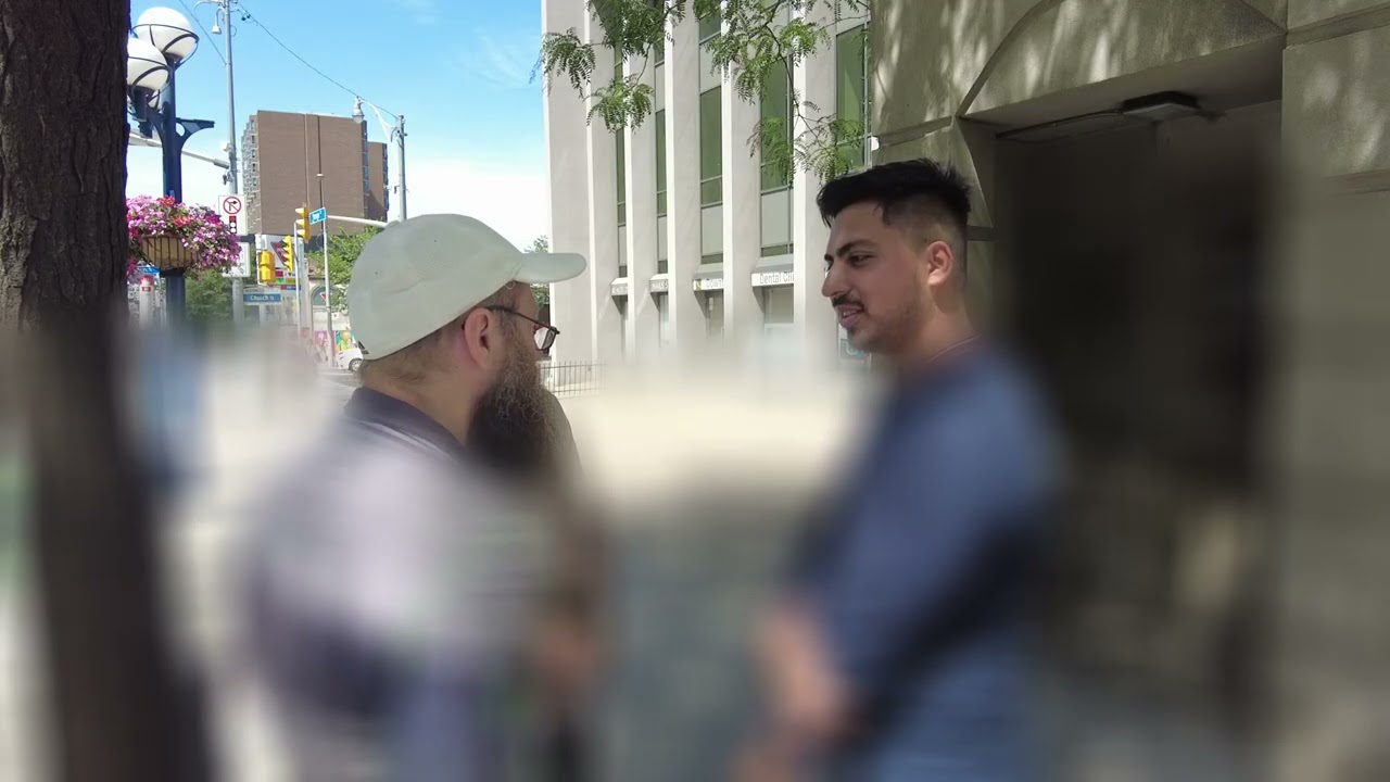 Hispanic man learns about Islam...