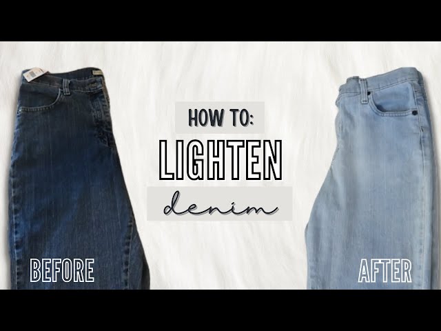 How to Dye Jeans (or Anything Else!) 