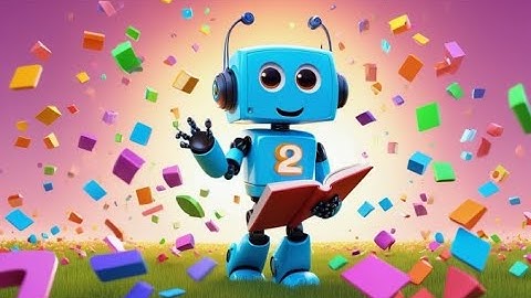 Ricky the Counting Robot 🎵 | Shapes Song for Kids | Fun Learning Nursery Rhyme