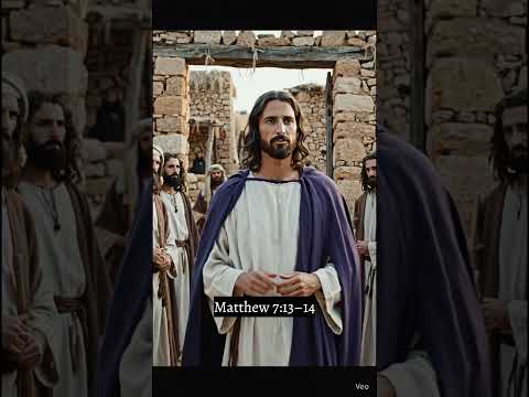 Jesus Said: Choose the Narrow Path ✝️