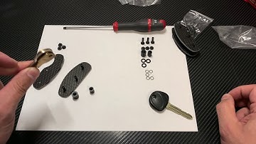 How To Assemble Your Carbon Fiber Key Holder Minimalist Explainer Pur Carbon