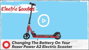 How to Replace the Battery on the Razor Power A2 Electric Scooter