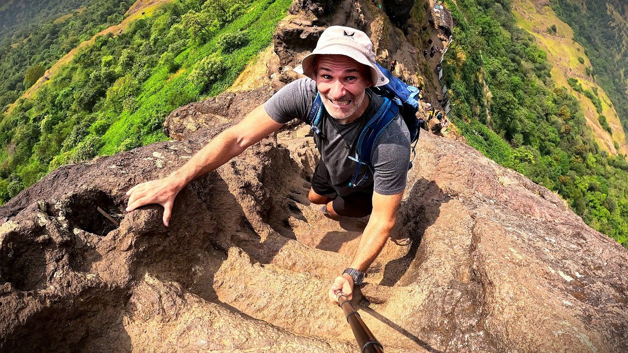 Harihar Fort 🇮🇳 India's Most Dangerous Fort Trek?