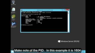 How to Kill A Windows Service Which is Stuck At Stopping