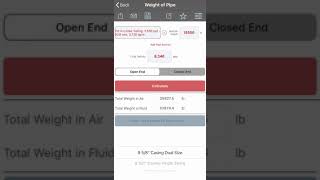 Pipe Weight Calculation screenshot 5