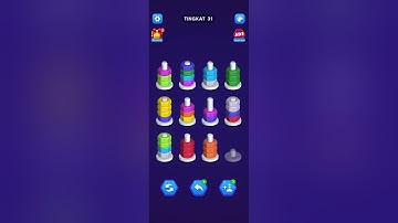 Nut Sort Level #31 #nutsort #gameplay #gameplaynutsort