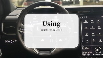How to Use Your Steering Wheel on Your GMC Terrain