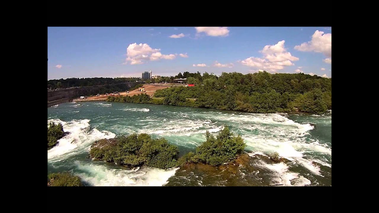 Flying Over Niagara Falls