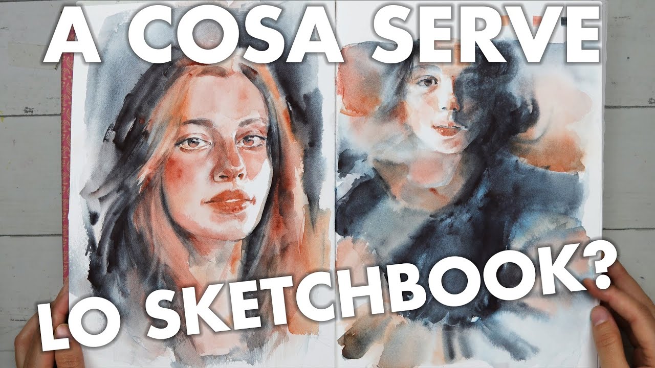 Perché dipingere in un quaderno? 🎨 Sketchbook tour acquerello 