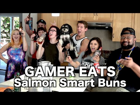 Gamer Eats - Salmon Smart Buns: Brain food for Gamers!