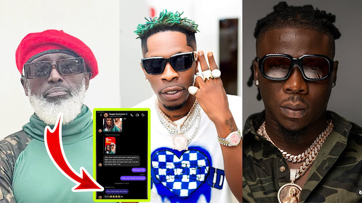 "Reggie Rosckstone was gossiping about Shatta wale with Stonebwoy with Kwadwo Sheldon..."
