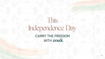 "Proudly Indian, Proudly Zouk" |Zouk | #CarryYourfreedomWithzouk #proudlyindian #vegan #handcrafted
