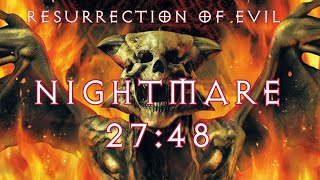 Doom 3: BFG Edition Resurrection Of Evil Any% Nightmare Speedrun in 27:48