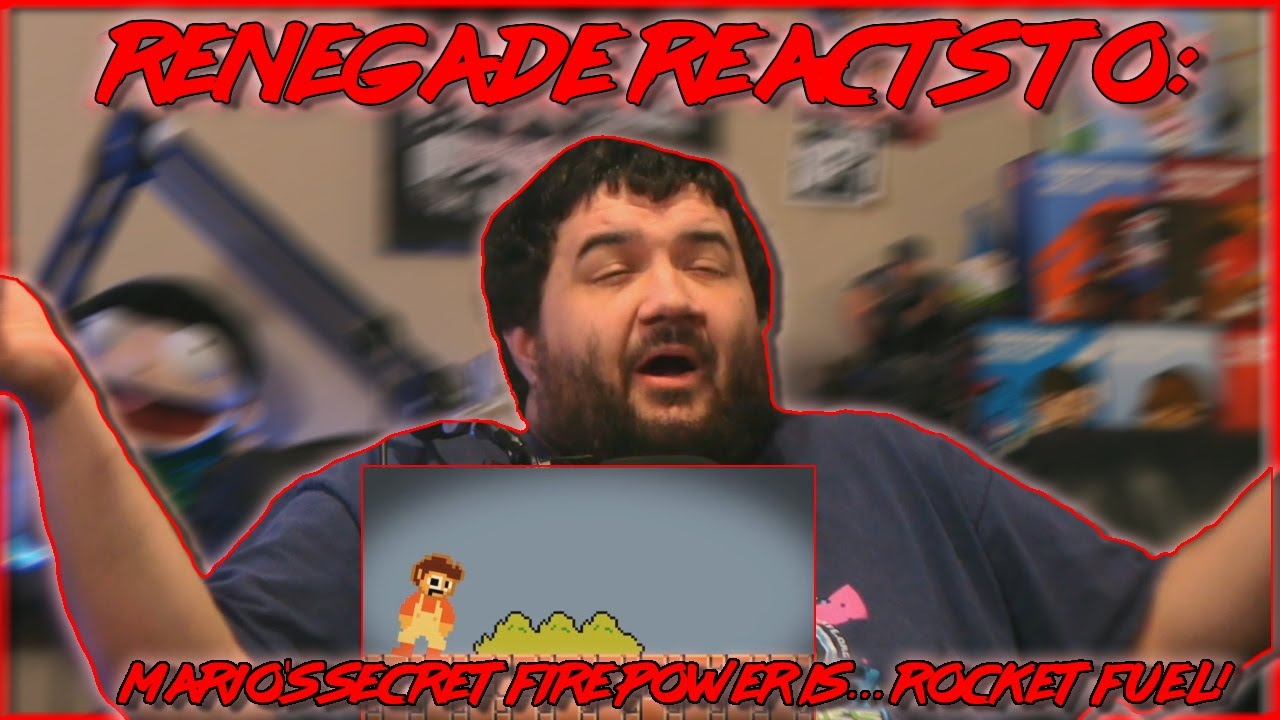 Renegades React to... @GameTheory - Game Theory: Mario's Secret Fire Power is... Rocket Fuel