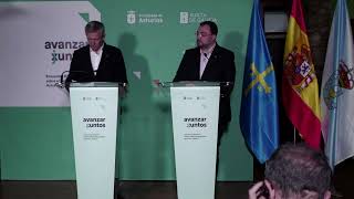 17/03/2023 Rueda de prensa cumbre Asturias y Galicia