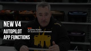 RT4 V4 ELEMENT // ENGLISH | PT3 New Raymarine QHD Baitboat Set - AUTOPILOT APP Functions & Overview