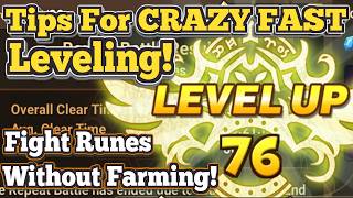 Farming And Leveling Fast Without Using Crystals in the Early Game?! - Summoners War