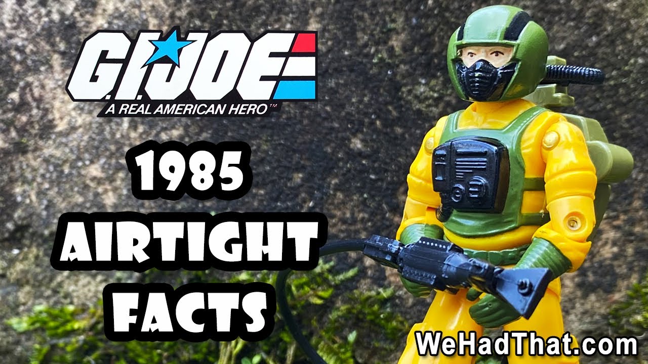 Vintage Hasbro G.I. Joe Airtight - Hostile Environment Action