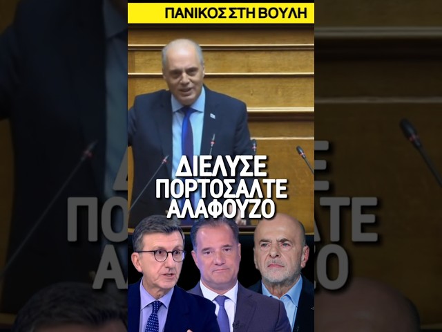 Πανικός στη Βουλή! Ο Βελόπουλος διέλυσε Αλαφούζο, Πορτοσάλτε και Άδωνι!