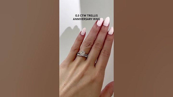 How to pair a Round Cut Pavé Engagement Ring! #engagementring #weddingband #ringset #diamond
