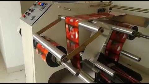 Roll to Roll Rewinding Machine