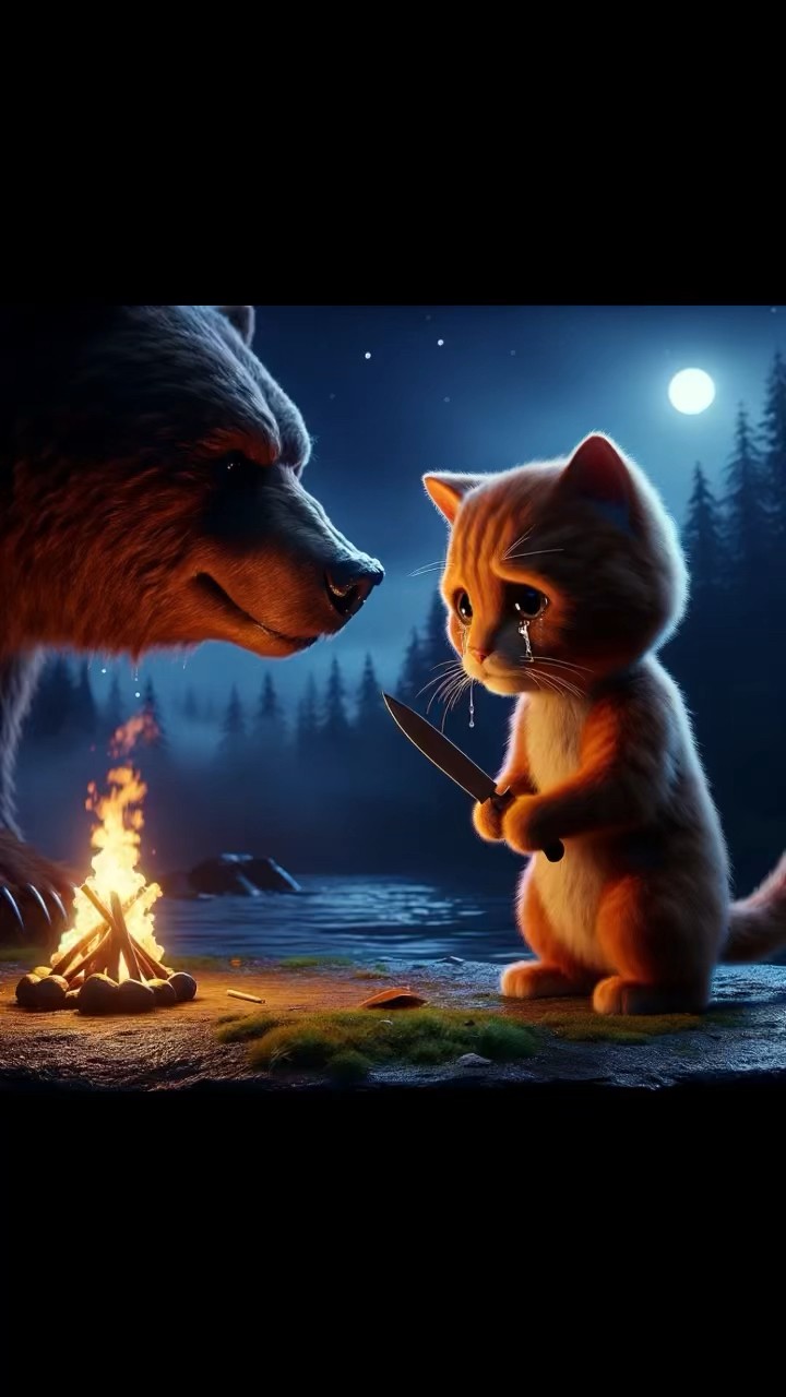 Cat Cute Cat — Facing The Tragedy