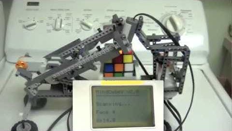 Lego Mindstorm NXT 9797 Mindcuber Problem