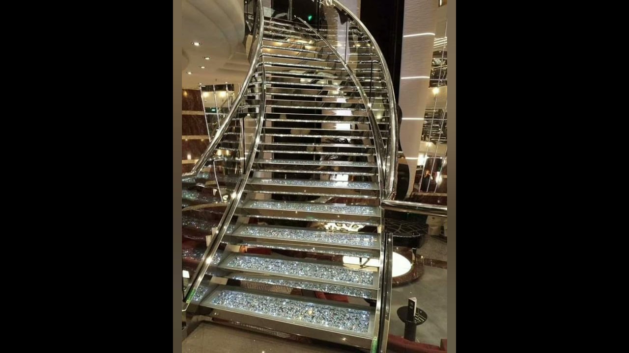 3D stairs design / latest stairs home design / most beautiful interior stairs design
