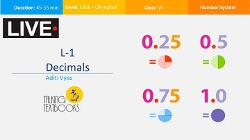 L-1 Decimals | Class 6 Crash Course | Aditi Vyas | TTB