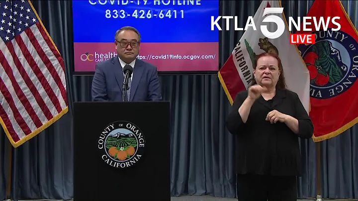 Coronavirus: Officials in Orange County, California provide update on COVID-19 cases, response