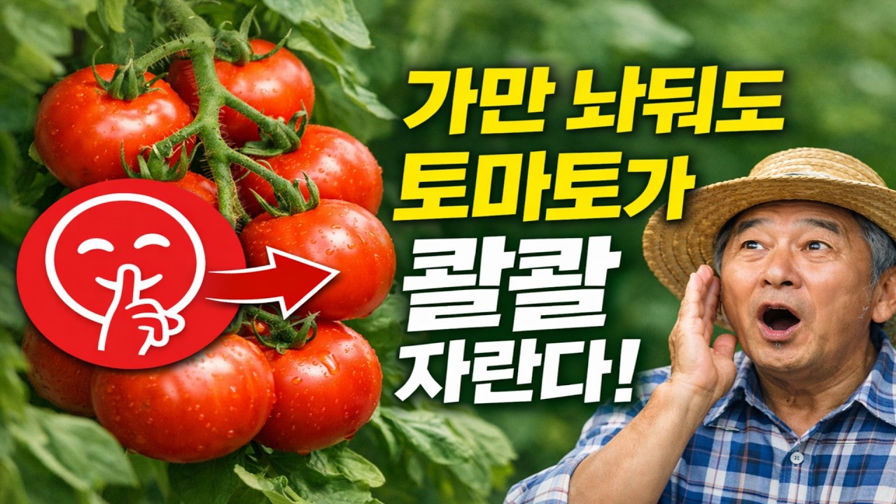 게으른 분들을 위한 토마토! 🤫 심어만 두면 알아서 잘 자라는 7가지 품종!