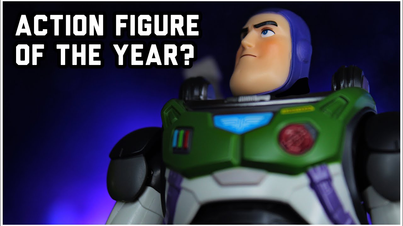 SH Figuarts Disney Pixar Buzz Lightyear￼ Alpha Suit Action Figure Review Tamashii Nations BANDAI