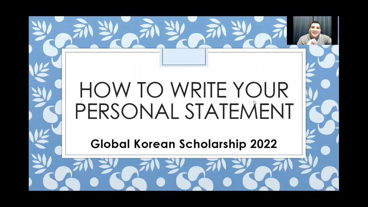 how to write personal statement for gks