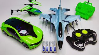 Radio Control Airplane A380 and Remote Control Racing Rc Car Unboxing, rc helicopter, rc airbus a380