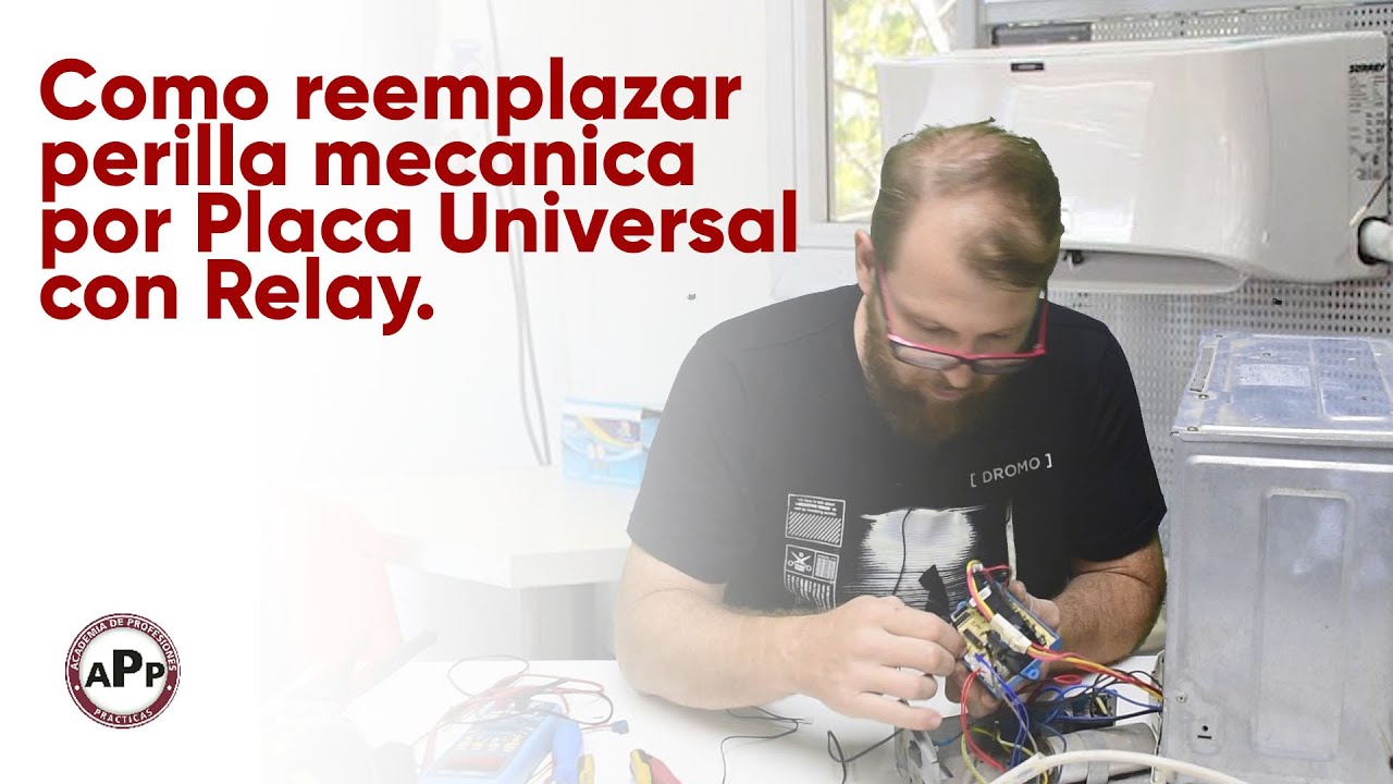 Como se coloca una placa universal en un aire ventana