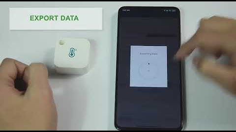 Cảm biến nhiệt ẩm kết nối Bluetooth thông minh