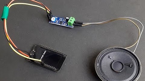 ESP 32 Based Audio Player