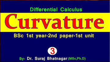Radius of Curvature | curvature  Engineering mathematics  | Differential Calculus BSc-part-3