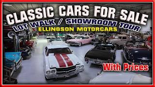 Ellingson Motorcars - CLASSIC CARS FOR SALE -  Lot walk - August 2026 - Muscle Cars & More
