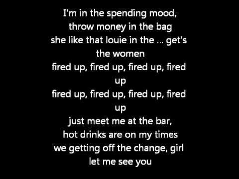 "Fired Up" Shaggy ft. Pitbull Lyrics + a download link (F*ck the Recession)