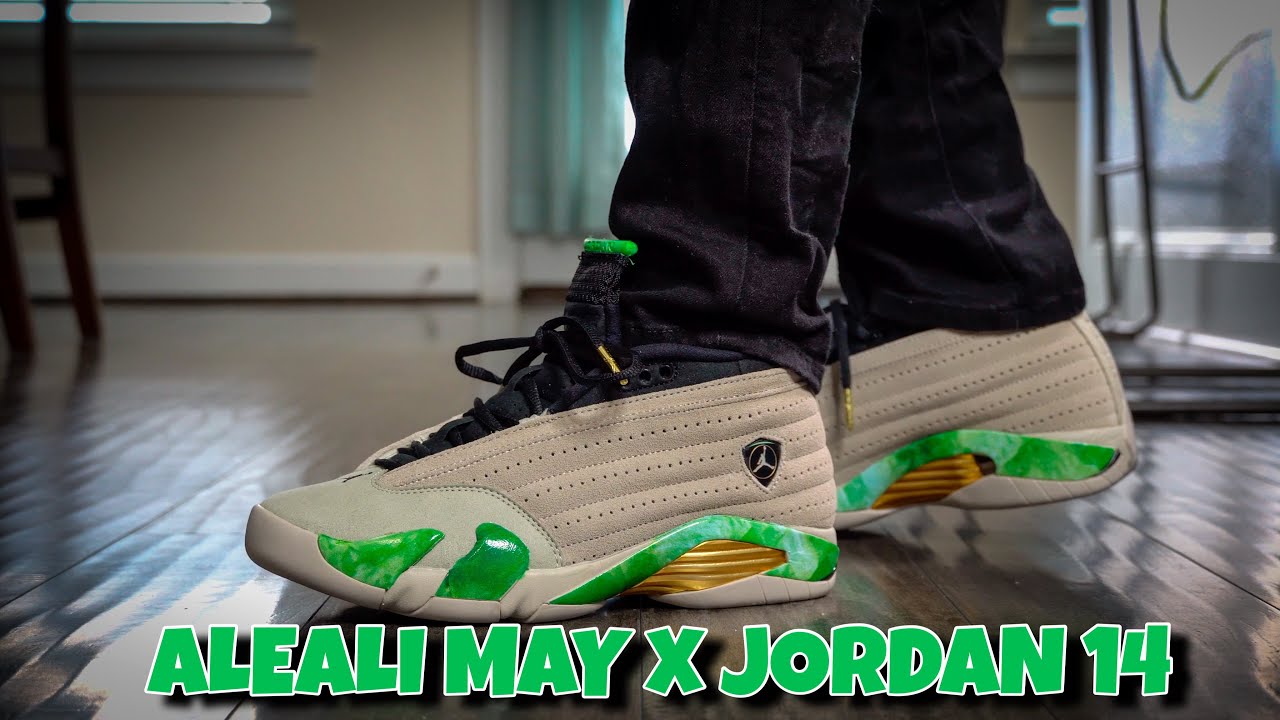 aleali may jordan 14 mens