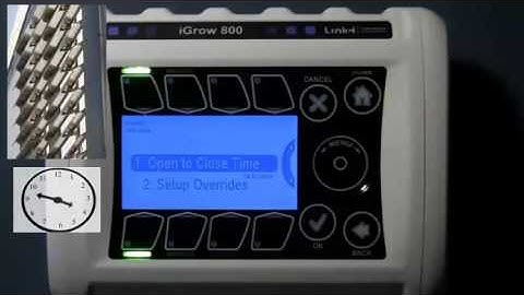 iGrow 100 Series Equipment Setup (VENTS)